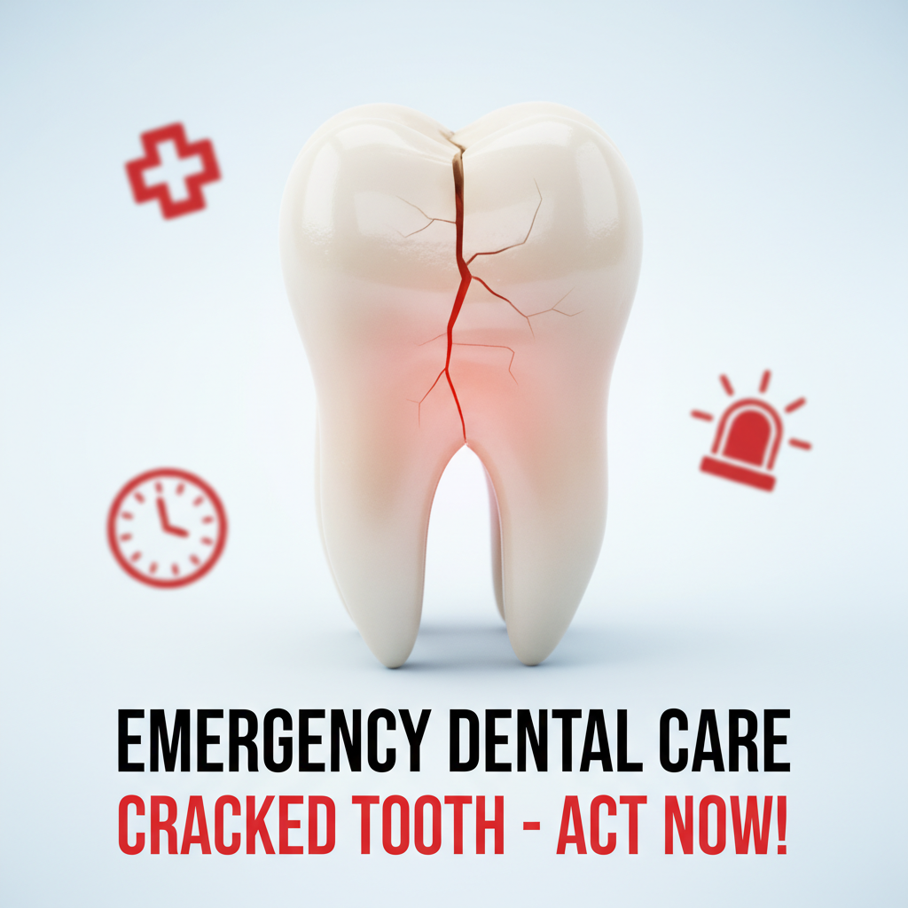 is a cracked tooth a dental emergency